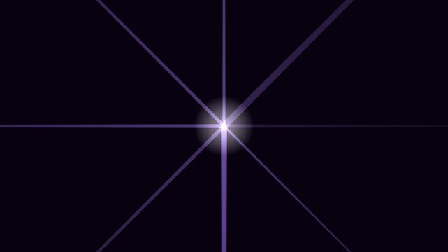 Light Rays Violet Abstract Motion Background Seamless Loop 4K 002