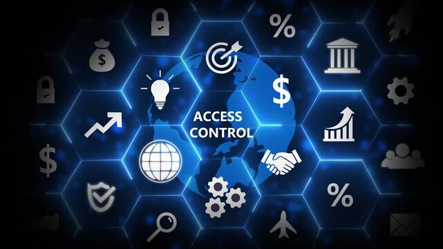 Cyber security data protection business technology privacy concept.