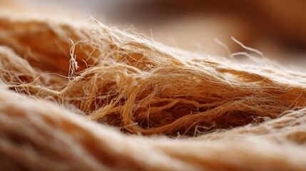 Fototapeta premium Textured Macro View of Plant Fibers Highlighting Protein Details