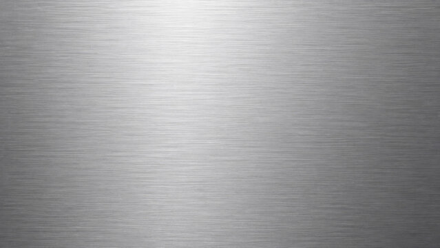 Sleek Matte Brushed Titanium Metallic Surface Texture
