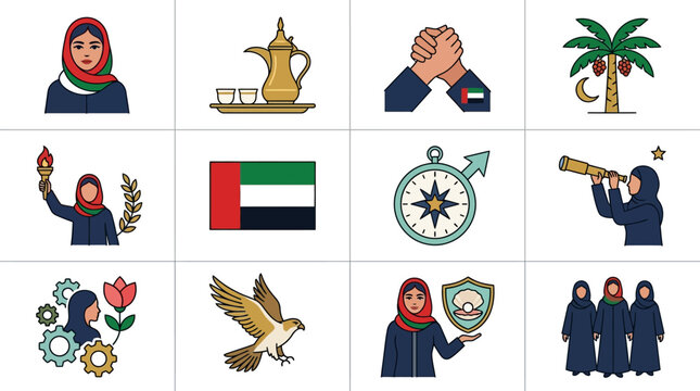 Cultural Symbols and Icons of the UAE Celebrating Heritage