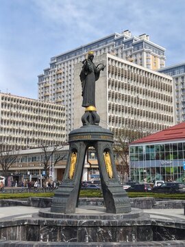 Monument of Catherine II the Great in Krasnodar, Russia