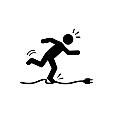 Electrical Trip Hazard Icon