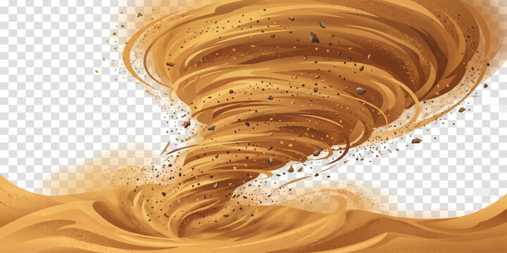A smooth 3d illustration of a chocolate and caramel swirl with a liquid splash, creating a golden ripple texture around a sweet cup of coffee with milk