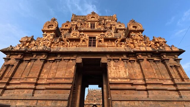 Brihadeeswarar Temple, Brihadisvara Temple, Thanjai Peruvudaiyar Kovil, Tanjore Big Temple, Shiva Temple, Thanjavur, Tamilnadu, India. King Raja Raja Cholan, UNESCO World Heritage Site. Archaeological