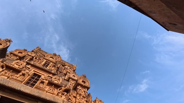 Brihadeeswarar Temple, Brihadisvara Temple, Thanjai Peruvudaiyar Kovil, Tanjore Big Temple, Shiva Temple, Thanjavur, Tamilnadu, India. King Raja Raja Cholan, UNESCO World Heritage Site. Archaeological
