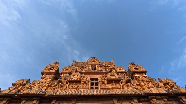 Brihadeeswarar Temple, Brihadisvara Temple, Thanjai Peruvudaiyar Kovil, Tanjore Big Temple, Shiva Temple, Thanjavur, Tamilnadu, India. King Raja Raja Cholan, UNESCO World Heritage Site. Archaeological