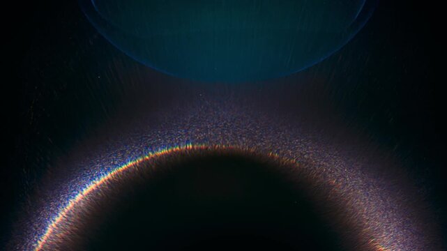 Existential Light Patterns Emanating a Calm Energy