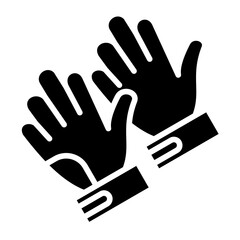 Obraz premium Gloves Icon