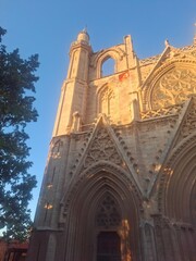 Obraz premium cathedral of st nicolas in cyprus, 1th of June, Famagusta, Cyprus