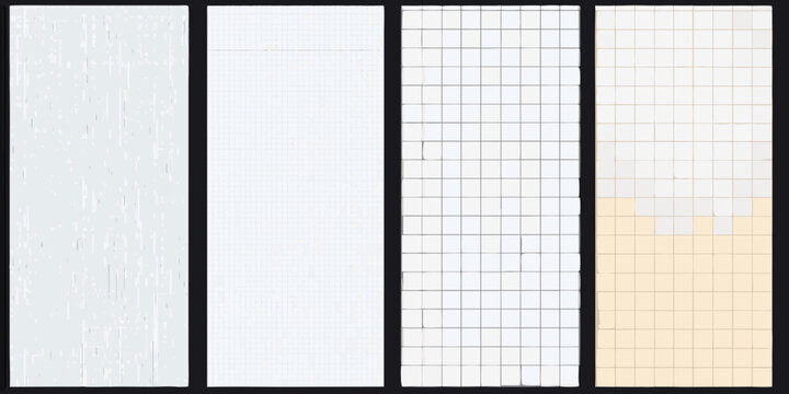 Graph paper backgrounds four variations with differing grid density and color