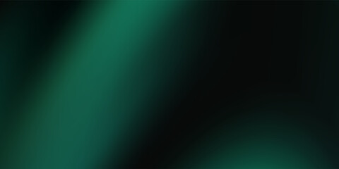 Fototapeta premium Green to Black Color Gradient Background,Trendy Ombre Background for Event Marketing. pattern texture eps 10