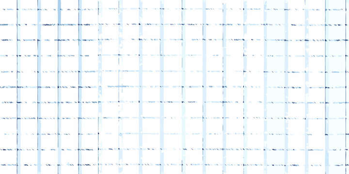 Blue graph paper pattern with hand drawn lines white background
