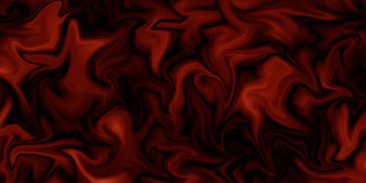 seamless curve black textile red silk background. vector grid metallic elegance liquid wave cloth fabric pattern background.