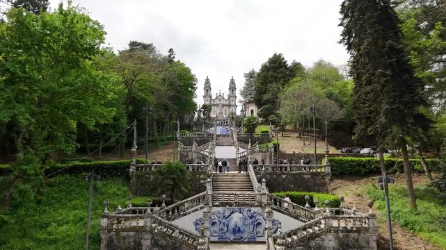 Visiting Bom Jesus do Monte Sanctuary Braga Portugal