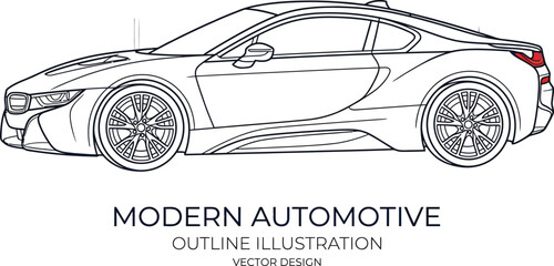 Fototapeta premium car vector illustration