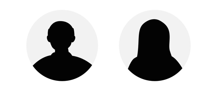 Flat illustration. Human icon. Avatar, user profile, human icon, profile picture. Suitable for social media profiles, icons, splash screens and as a template. Business concept.