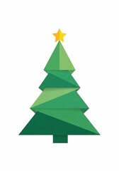 Fototapeta premium Geometric Evergreen Zenith