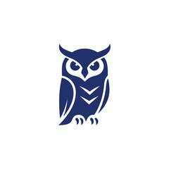 Fototapeta premium Majestic Owl Logo