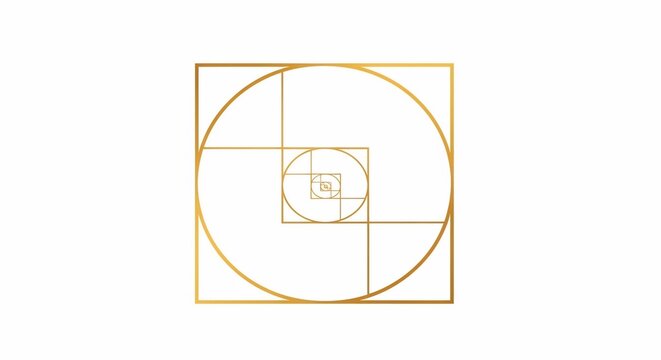 Golden Spiral Geometry