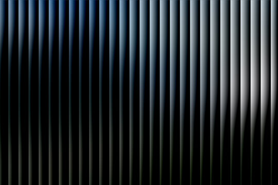 Minimalist background with vertical grey light beams creating soft shadows and realistic depth effect for professional web design layout.