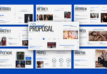 Brand Proposal Presentation Template Layout