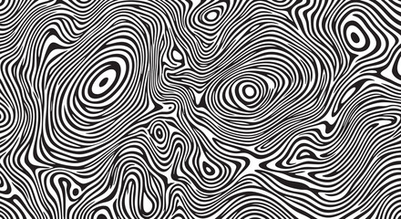 Fototapeta premium Topographic Line Pattern Background for Branding and Textile Print