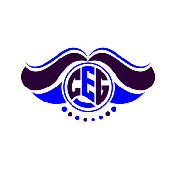 CEG letter logo creative design. CEG unique design