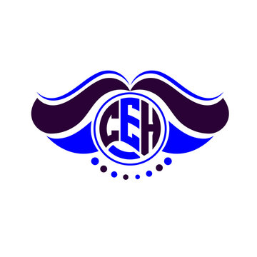 CEH letter logo creative design. CEH unique design