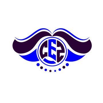 CEZ letter logo creative design. CEZ unique design