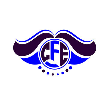 CFE letter logo creative design. CFE unique design