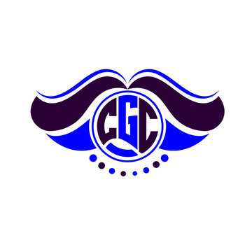CGC letter logo creative design. CGC unique design