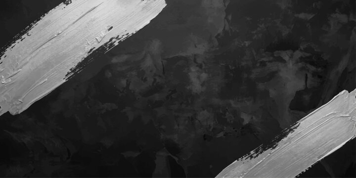 Abstract textured background with silver paint brush strokes.