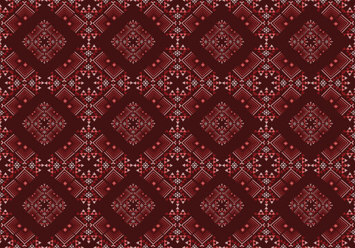 seamless red pattern suitable for fashion, clothing, wallpaper, cover, wallpaper, packaging.