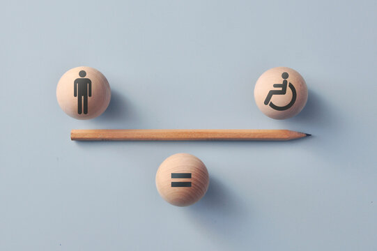 Disability Inclusion and Equal Rights Concept