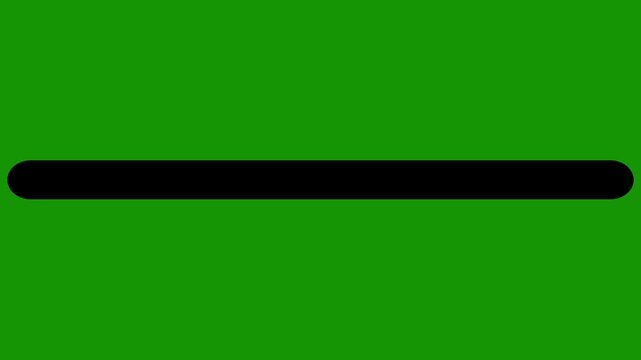 Minimal Lower Third Bar Animation Motion Graphics | Green Screen Title Overlay
