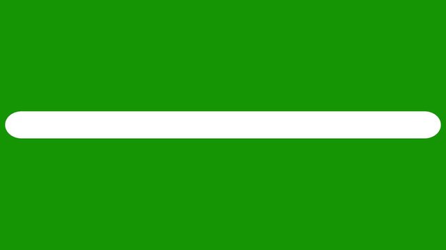 Minimal Lower Third Bar Animation Motion Graphics | Green Screen Title Overlay