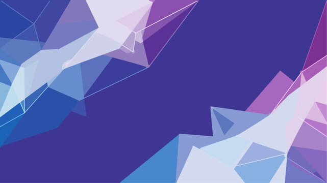 Abstract Geometric Background Vector &mdash; Blue Purple Gradient Modern Tech Design Corporate Wallpaper Template EPS