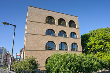 Fototapeta premium Google Alphabet Hauptsitz Berlin, Tucholskystraße, Mitte, Berlin, Deutschland