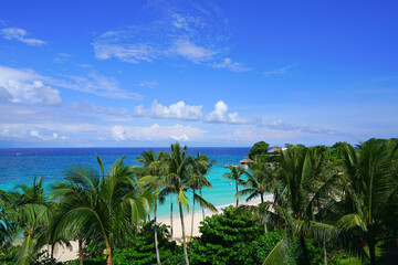 Fototapeta premium Punta Bunga Beach, Boracay Island, Philippine