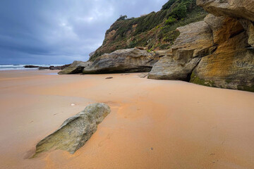 Views of coast around village of Cóbreces © lic0001