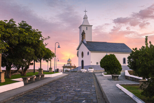 In the historic center of Luarca