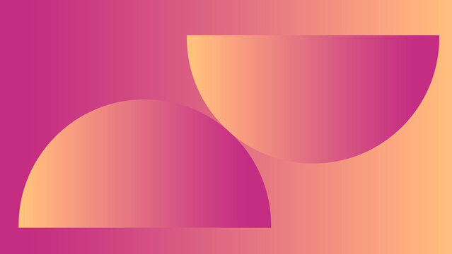 Gradient Geometric Balance Background