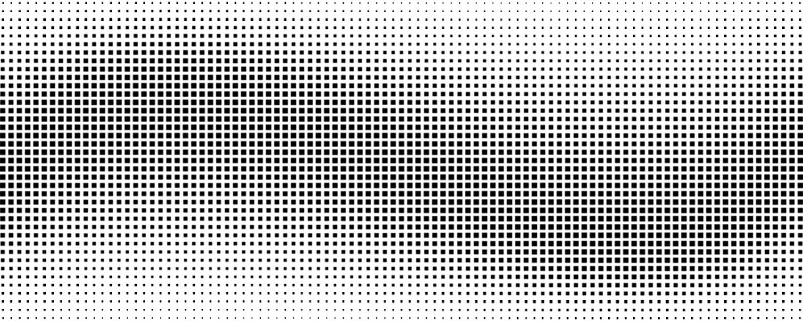 Pixel disintegration background. Decay effect. Dispersed dotted pattern