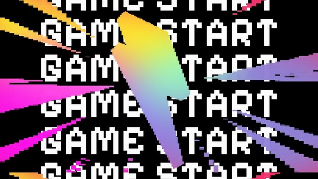 Arcade Game Logo Animation