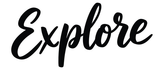 Fototapeta premium Elegant handwritten 