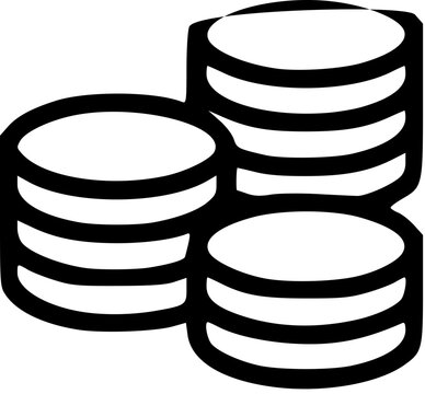 Financial and Investment Concept Icon with Business Growth and Security Symbols