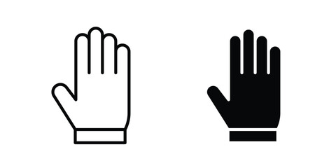 Fototapeta premium Hand icon for web and app design, design element.