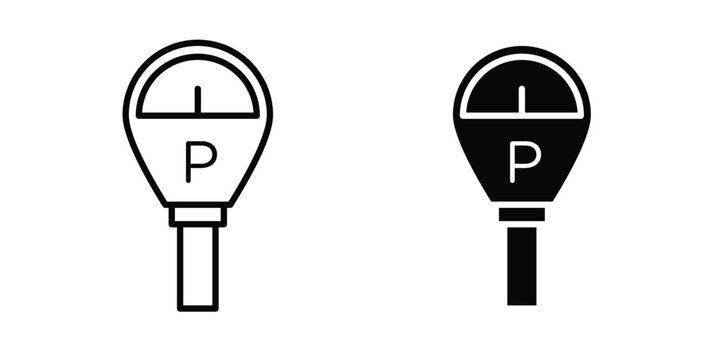 Parking meter icon