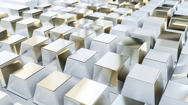 MEMS Micro Mirror Array Technology Abstract Render